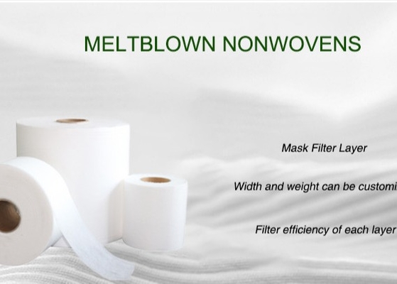 Mua 25GSM 100% PP vải không dệt nung chảy cho bộ lọc mặt nạ được chứng nhận SGS online manufacture