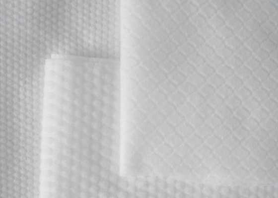 Mua Vải không dệt Spunlace thân thiện với môi trường có thể tái chế được in nổi cho khăn lau online manufacture