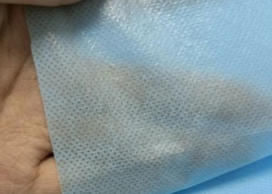 Mua Vải không dệt lanh PP + PE cho áo cách ly màu xanh một lần sử dụng online manufacture