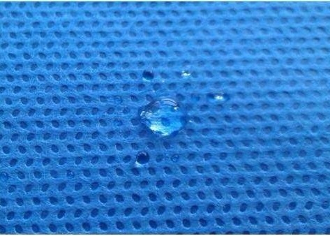 Mua Vải không dệt SMS thủy thân màu xanh cho quần áo bảo vệ dùng một lần 12-200GSM online manufacture