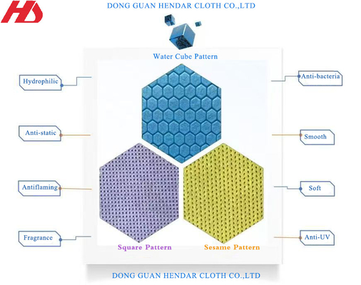 Mua Mẫu hình lục giác / hình vuông / mè hình khối nước không dệt nước / mè online manufacture