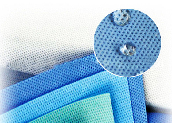 Mua Polypropylene SMS Vải Không Dệt / Spunbond Không Dệt Vải 160 cm 240 cm 320 cm online manufacture