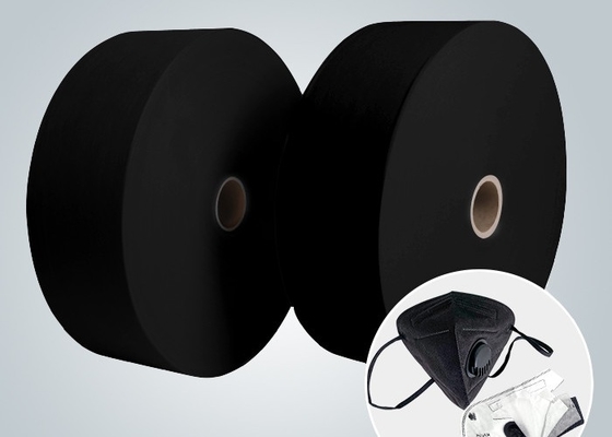 Mua Vải không dệt Meltblown đen 30GSM Dùng cho khẩu trang màu đen N95 KF94 online manufacture