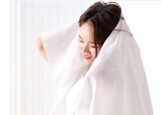 Mua Khăn mặt vải không dệt Spunlace trơn dùng một lần cho môi trường 100% cotton không độc hại online manufacture