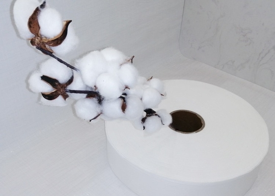 Mua 100% Cotton Spunlace Vải không dệt In tùy chỉnh cho các mô / mặt nạ online manufacture