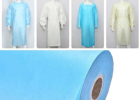 Mua Thân thiện với môi trường nhiều lớp Pp không dệt vải ống đồng In cho áo choàng bảo vệ online manufacture