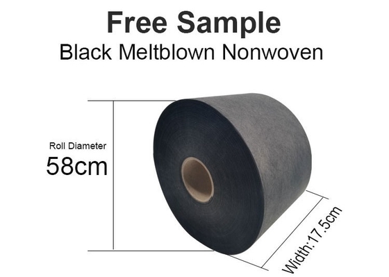 Mua 100% PP BFE99 Mặt nạ phẫu thuật Meltblown Vải không dệt 25GSM Mẫu nhuộm chiều rộng 175MM online manufacture