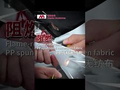 Vải không dệt chống cháy ≠ vải không cháy bạn nghĩ