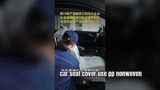 Vải không dệt PP bọc ghế ô tô tái sử dụng một lần