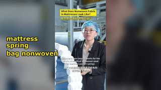 Nệm Túi Lò Xo Sử Dụng Vải Không Dệt