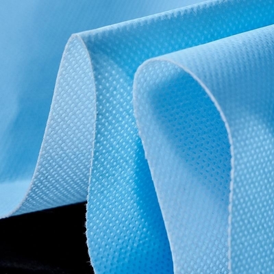 Không khí thấm, mềm, chống nước, Laminated Nonwoven cho áo choàng phẫu thuật