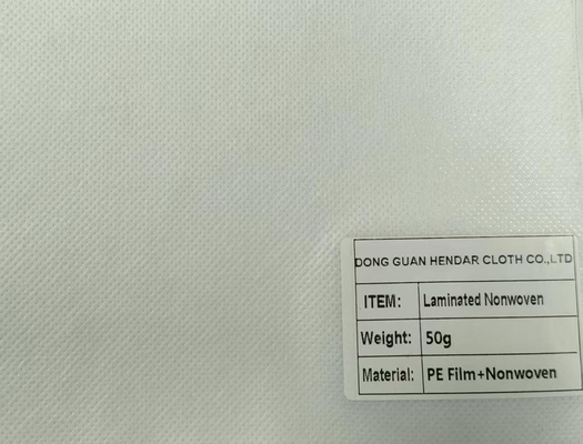 Vải vải không dệt PE OPP Film Laminated cho bao bì y tế