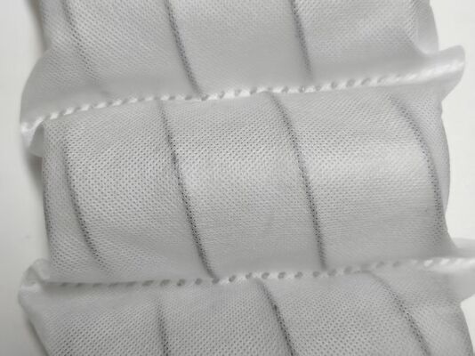 Thùng đệm mùa xuân không dệt vải chống cháy Hydrophobic Độ bền kéo cao